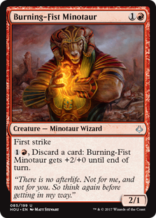 Burning-Fist Minotaur